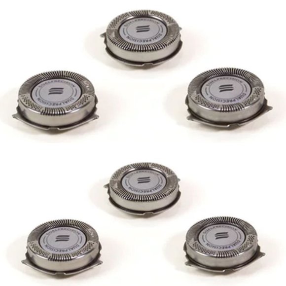 Philips Norelco HQ8 Replacement Electric Shaver Heads with Dual Blades 6pcs - Picture 3 of 4